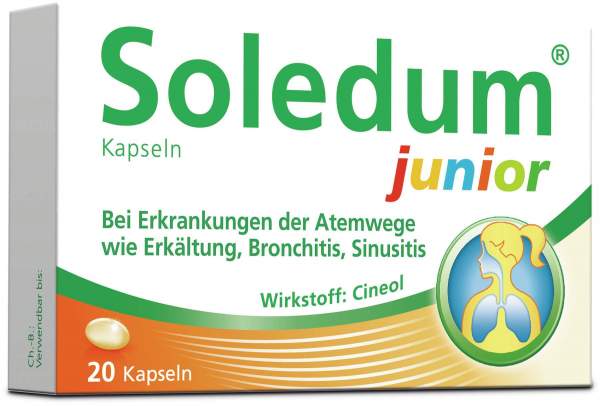Soledum Kapseln Junior 100 mg 20 magensaftresistente Kapseln