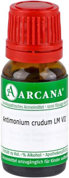 Antimonium Crudum Lm 7 Dilution 10 ml