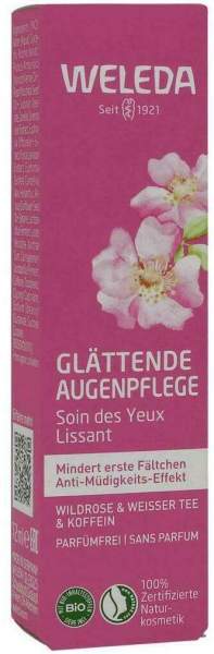 Weleda glättende Augenpflege Wildrose &amp; weißer Tee 12 ml