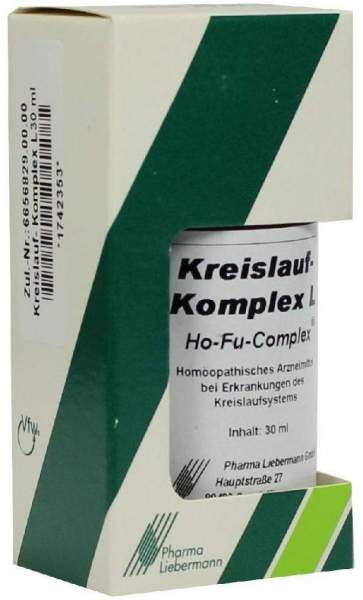 Kreislauf Komplex L Ho-Fu-Complex Tropfen 30 ml Tropfen