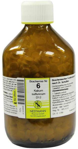 Biochemie 6 Kalium Sulfuricum D 12 1000 Tabletten