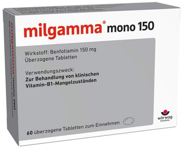 Milgamma Mono 150 60 Überzogene Tabletten