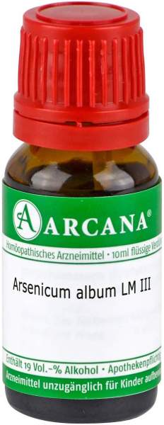 Arsenicum Album Lm 3 Dilution 10 ml