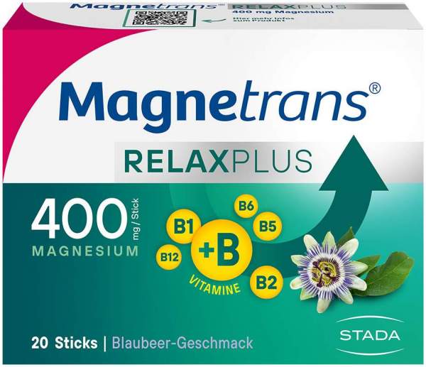 Magnetrans Relax+ 400 mg Granulat 20 x 3 g