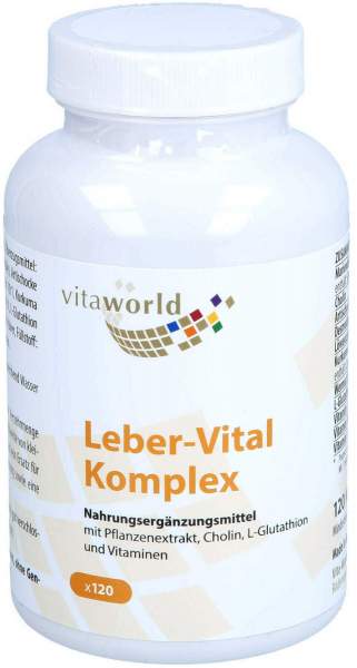 Leber Vital Komplex Kapseln 120 Stück