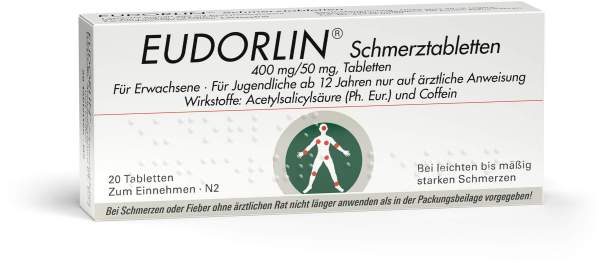 Eudorlin Schmerztabletten 20 Filmtabletten