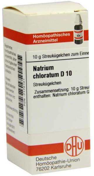 Natrium Chloratum D 10 Globuli