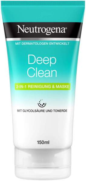 Neutrogena Deep Clean 2 in 1 Reinigung und Maske 150 ml