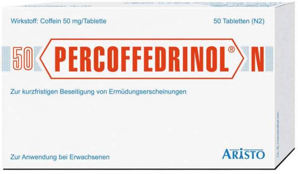 Percoffedrinol N 50 Tabletten