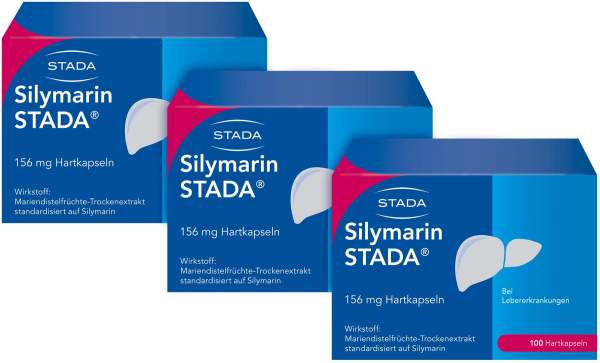 Silymarin Stada 156 mg 3 x 100 Hartkapseln