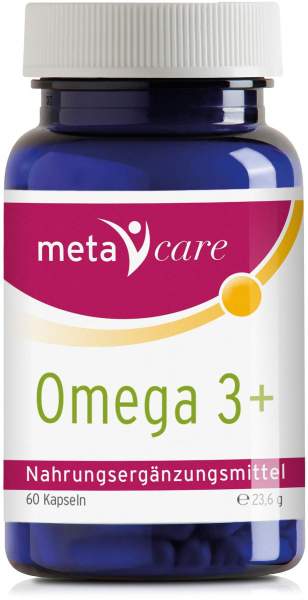 Metacare Omega 3+ 60 Kapseln