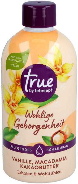 True By Tetesept Schaumbad Wohlige Geborgenheit