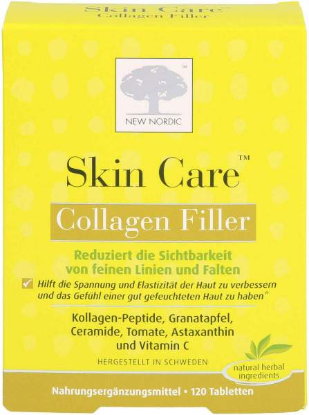 Skin Care Collagen Filler Tabletten 120 Stück