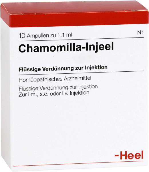 Chamomilla Injeele 1,1 ml