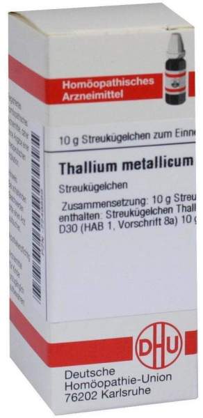 Thallium Metallicum D 30 Globuli