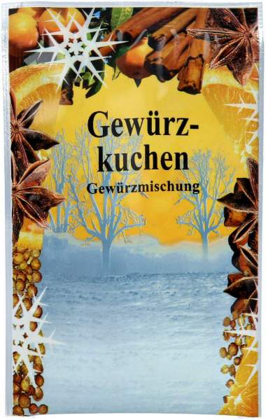 Gewürzkuchen Gewürzmischung 15 G