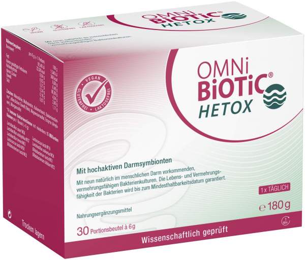 Omni Biotic Hetox 30 X 6 Sachets