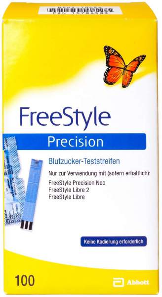 Freestyle Precision Blutzucker Teststr.O.Codierung