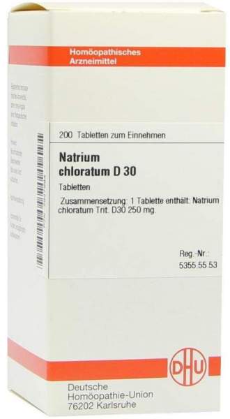 Natrium Chloratum D 30 200 Tabletten