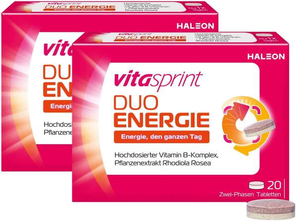 Vitasprint Duo Energie 2 x 20 Tabletten
