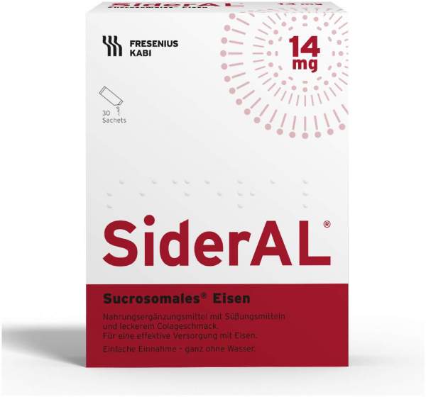 Sideral Eisen 14 mg Cola 30 Sachets Granulat