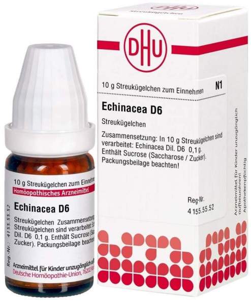 Echinacea D6 Dhu 10 G Globuli
