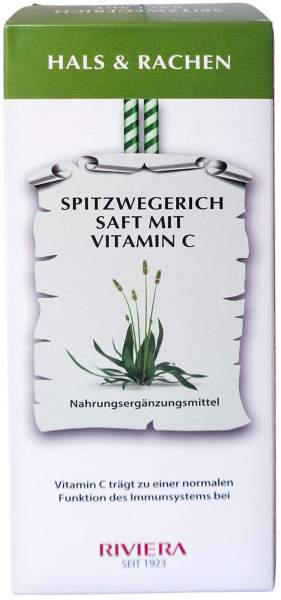 Riviera Spitzwegerich Saft mit Vitamin C 250 ml