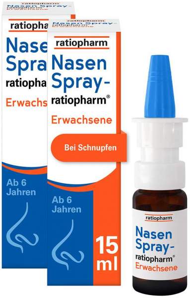 NasenSpray-ratiopharm Erwachsene 2 x 15 ml
