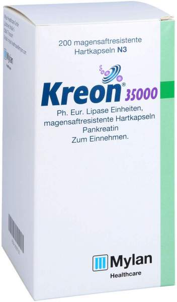 Kreon 35.000 Ph.Eur.Lipase Einheiten Msr.Hartkaps.