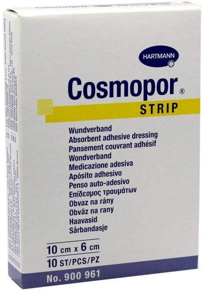 Cosmopor Strips 6 cm X 1 M 1 Pflaster