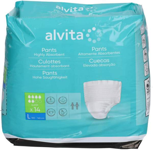 Alvita Inkontinenz Pants super large 14 Stück