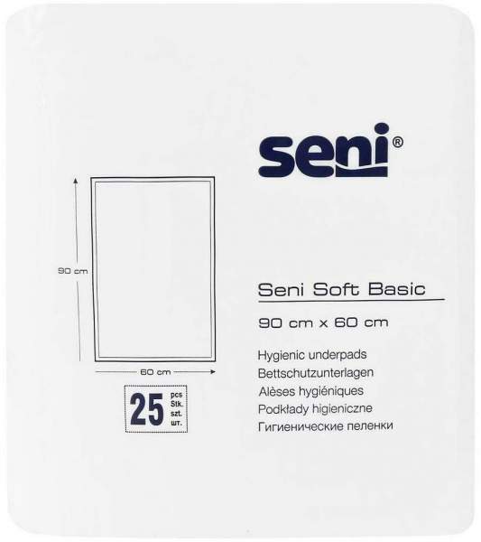 Seni Soft Basic Bettschutzunterlage 60x90 cm