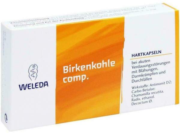 Weleda Birkenkohle Comp 20 Stück