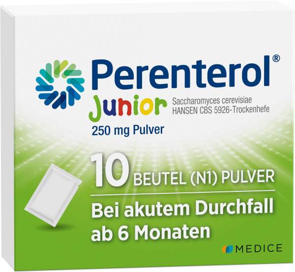 Perenterol junior 250 mg Pulver 10 Beutel