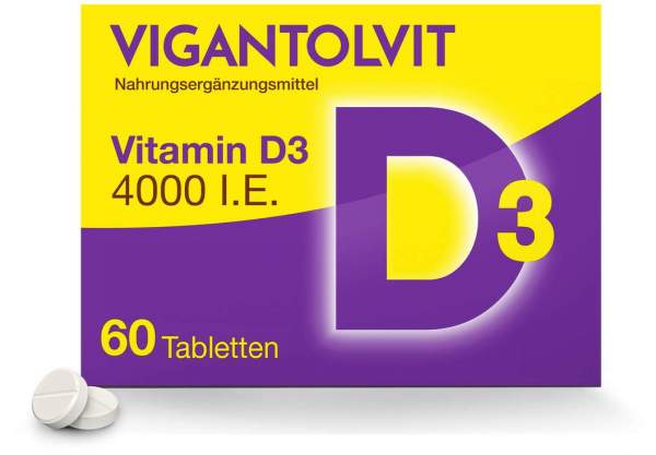 Vigantolvit 4.000 I.E. Vitamin D3 60 Tabletten
