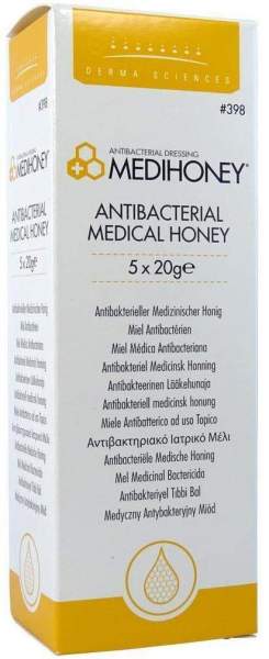 Medihoney Antibakterieller Medizinischer Honig 5 X 20 G