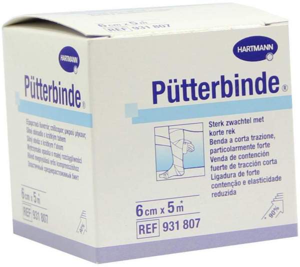 Pütter Binde 6 cm X 5 M 1 Binde
