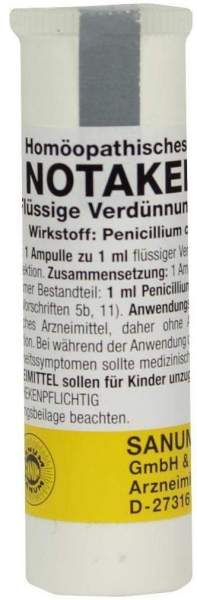 Notakehl D 5 1 X 1 ml Ampullen