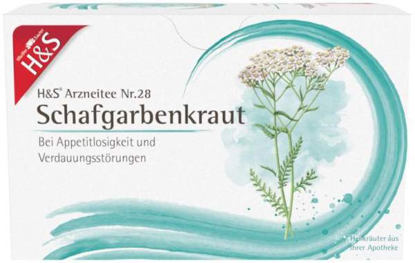 H&amp;S Schafgarbentee 20 Filterbeutel