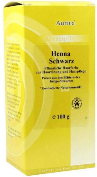 Henna Schwarz 100 G Pulver