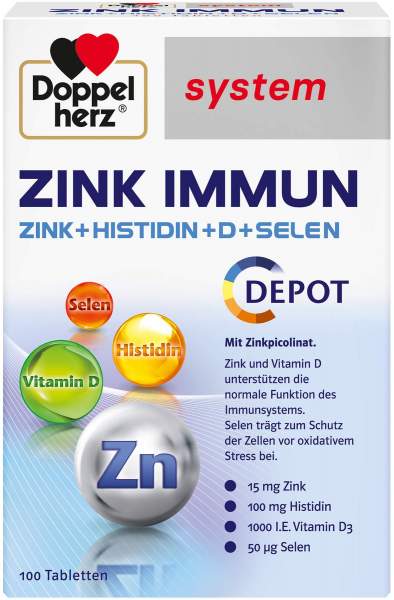 Doppelherz System Zink Immun 100 Tabletten