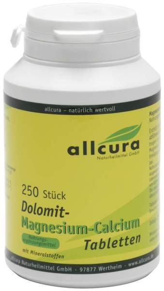 Dolomit Magnesium Calcium Tabletten