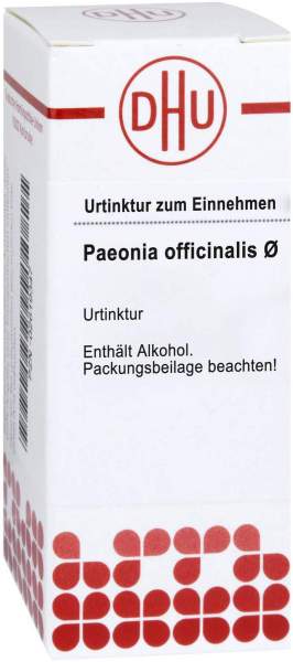Paeonia Officinalis Urtinktur