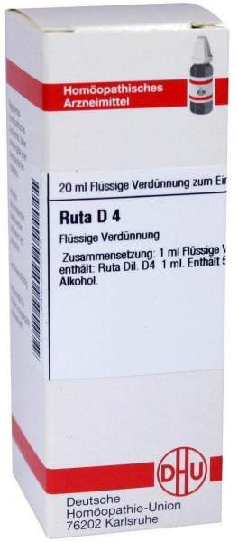 DHU Ruta D4 Dilution 20 ml