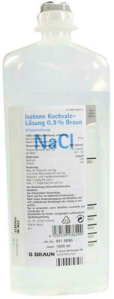 Kochsalzlösung 0,9% Ecoflac Plus 1000 ml Infusionslösung