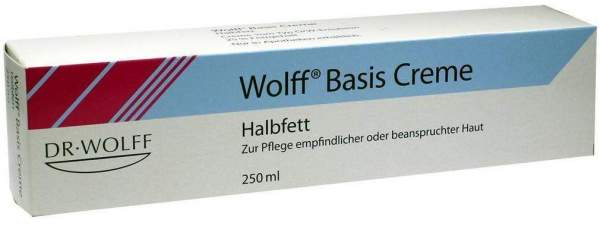 Wolff Basiscreme Halbfett 250 ml
