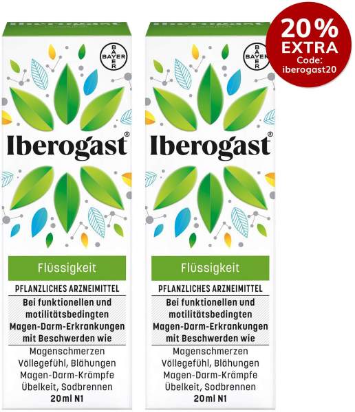 Iberogast Sparset 2 x 20 ml Tropfen