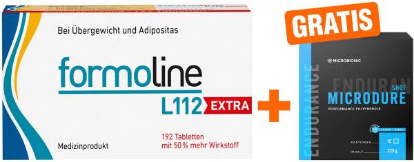 Formoline L112 Extra 192 Tabletten + gratis Microbionic Microdure 15 Sachets