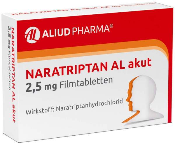 Naratriptan Al Akut 2,5 mg 2 Filmtabletten