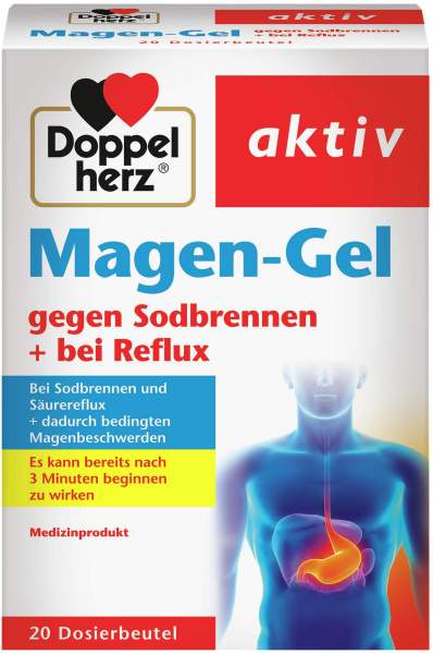 Doppelherz Magen-Gel gegen Sodbrennen und Reflux 20 Dosierbeutel